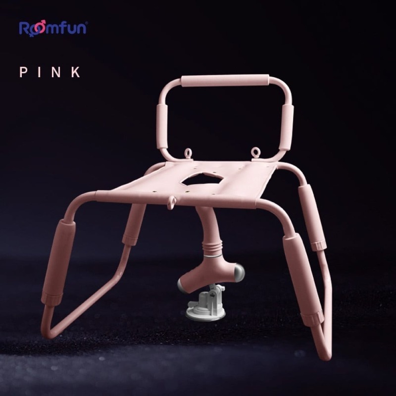 Стул для секса Roomfun Horse Chair регулируемый, розовый