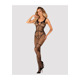 Комбинезон сетка Obsessive Bodystocking N123, чорный, One Size