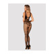 Комбинезон сетка Obsessive Bodystocking N123, чорный, One Size
