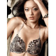 Бюстгальтер на косточках Baci Lingeri Leopard Padded Underwire Bra с леопардовым принтом, 36D