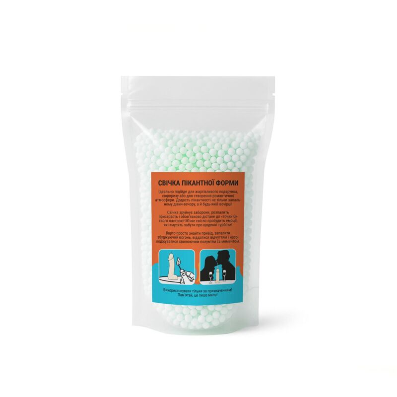 Свеча в виде члена Чистий Кайф MEDIUM Green