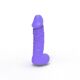 Крафтовое мыло-член с присоской Чистий Кайф MEDIUM Violet, натуральное