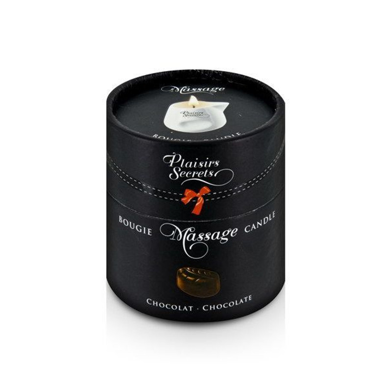 Распродажа!!! Массажная свеча Plaisirs Secrets Chocolate 80 мл (срок 03.2026)