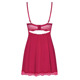 Бебидолл Obsessive Rosalyne babydoll & thong red L/XL