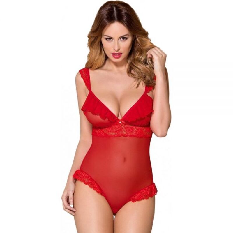 Боди Obsessive 863-TED-3 teddy S/M