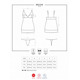 Сорочка Obsessive 853-CHE-2 chemise & thong white S/M