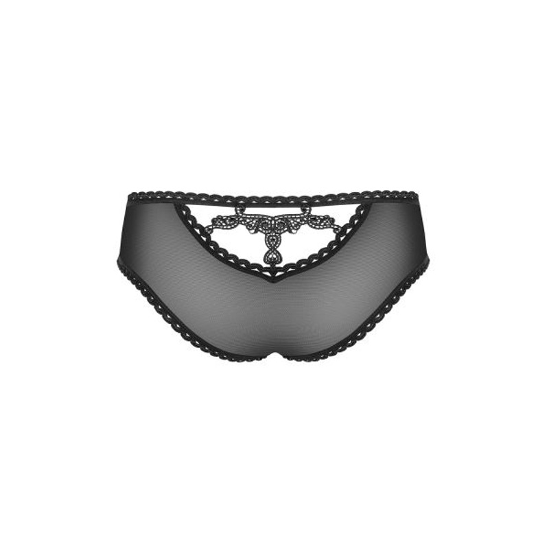 Трусики Obsessive Tricy panties black L/XL