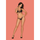 Комплект Obsessive Diyosa set 2-pcs black L/XL