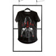 Мужская футболка с принтом «Spank me!» Demoniq TSHRB010 черная, M