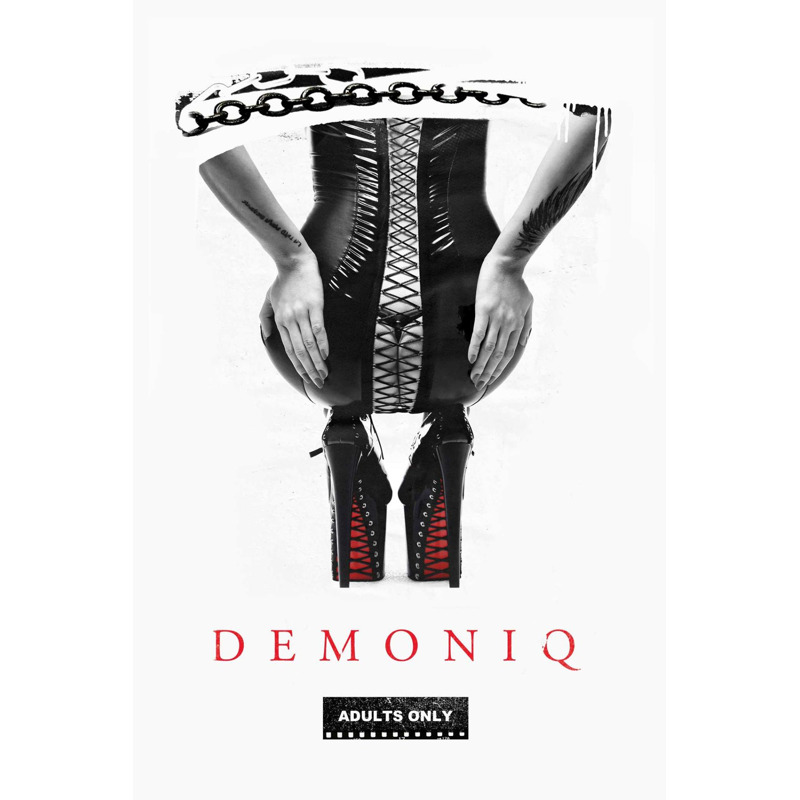 Мужская футболка с принтом Demoniq TSHRB002 белая, M