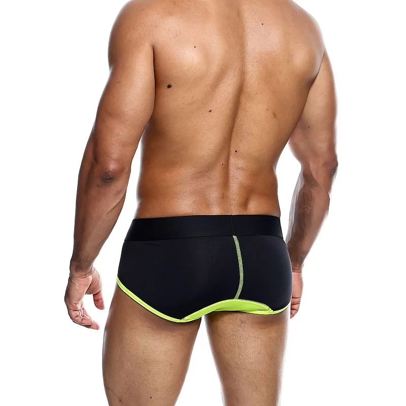 Мужские трусы-брифы MaleBasics черно-синие, L