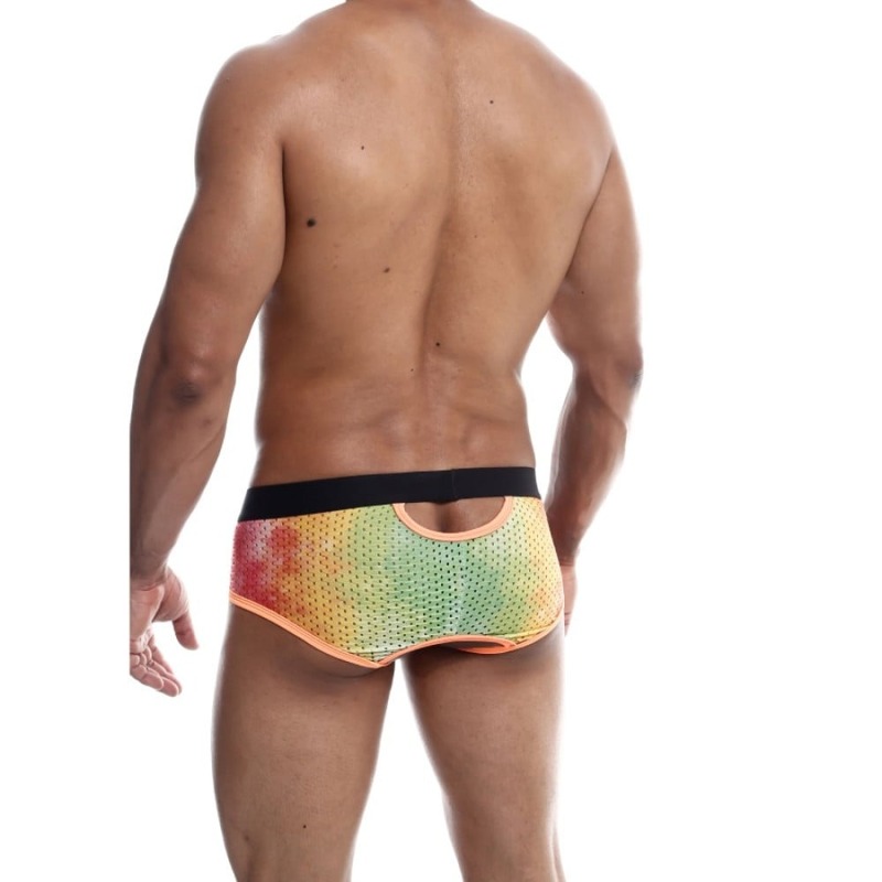 Трусы мужские с открытым доступом MaleBasics цветные, S