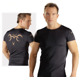 Футболка мужская с принтом на спине Sven Joy Ment Shirt черная, M