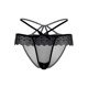 Трусики с открытым доступом Daring Intimates Taylor черные, L-XL
