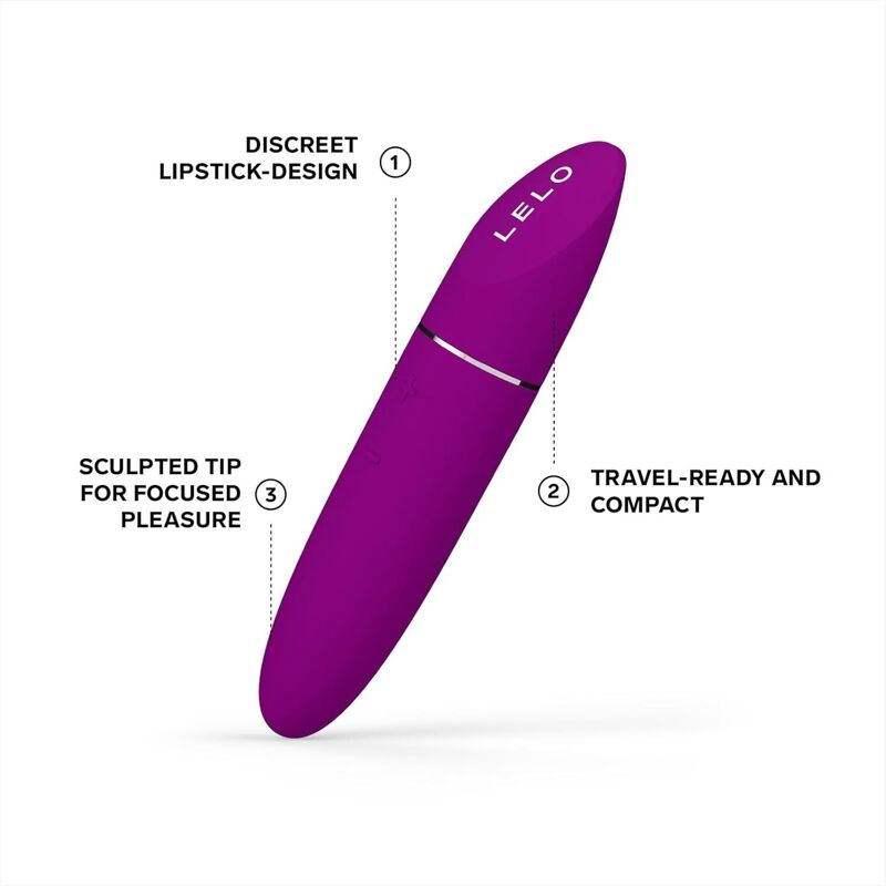 Шикарная вибропуля LELO Mia 3 Deep Rose
