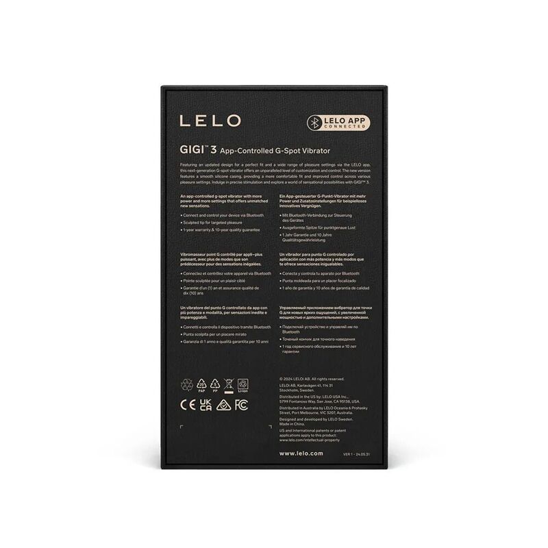 Вибратор точки G LELO GIGI 3 Powder Blue