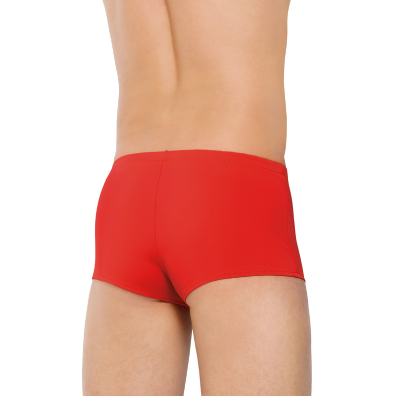Труси-шорты с двумя декоративными молниями Soft Line Shorts 4500 красные, M