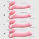 Безремневой страпон Strap-On-Me Rose L, полностью регулируемый, диаметр 3,7см