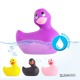 Уточка вибратор для стимуляции клитора Big Teaze Toys Rub My Duckie фиолетовый