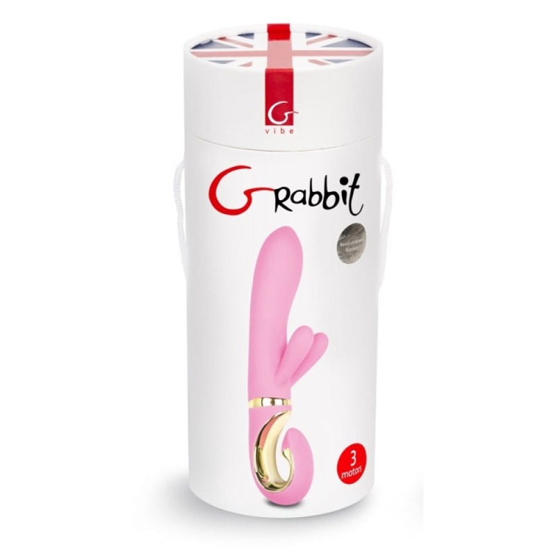 Вибратор-кролик для точки G из силикона G-Vibe розовый