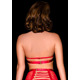 Бюстгальтер открытый OhMyG! Paris Half Bra кружевной, красный, L-XL
