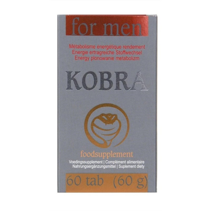 Биологически активная добавка для укрепления эрекции Cobeco Kobra (цена за упаковку, 60 таблеток)