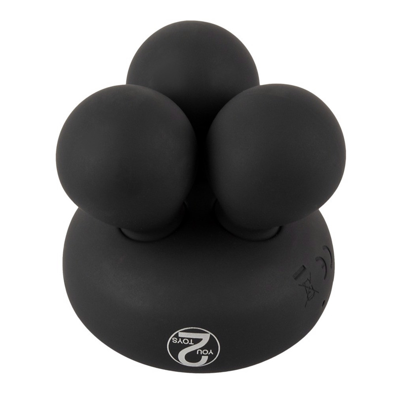 Мини-массажер с функцией подогрева, универсальный CUPA Warming Mini Massager черный