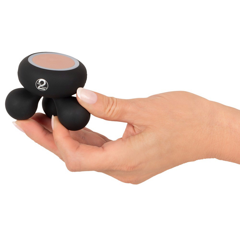 Мини-массажер с функцией подогрева, универсальный CUPA Warming Mini Massager черный