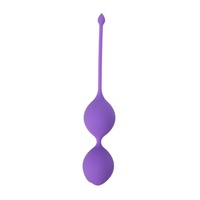 Вагинальные шарики со смещенным центром тяжести DreamToys See You In Bloom фиолетовые