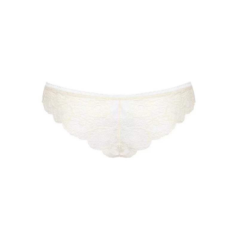 Кружевные трусики Obsessive 874-PAN-2 молочные, L/XL