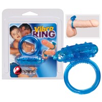 Виброкольцо силиконовое You2Toys Vibro Ring синее