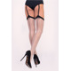 Чулки белые в горошек со стрелкой Livia Corsetti Mirandi 20 den, S/M (2)