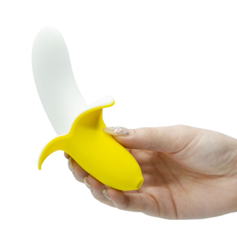 Вибратор Banana Bliss Mini Silicone Vibrator, 10 режимов вибрации, водонепроницаемый