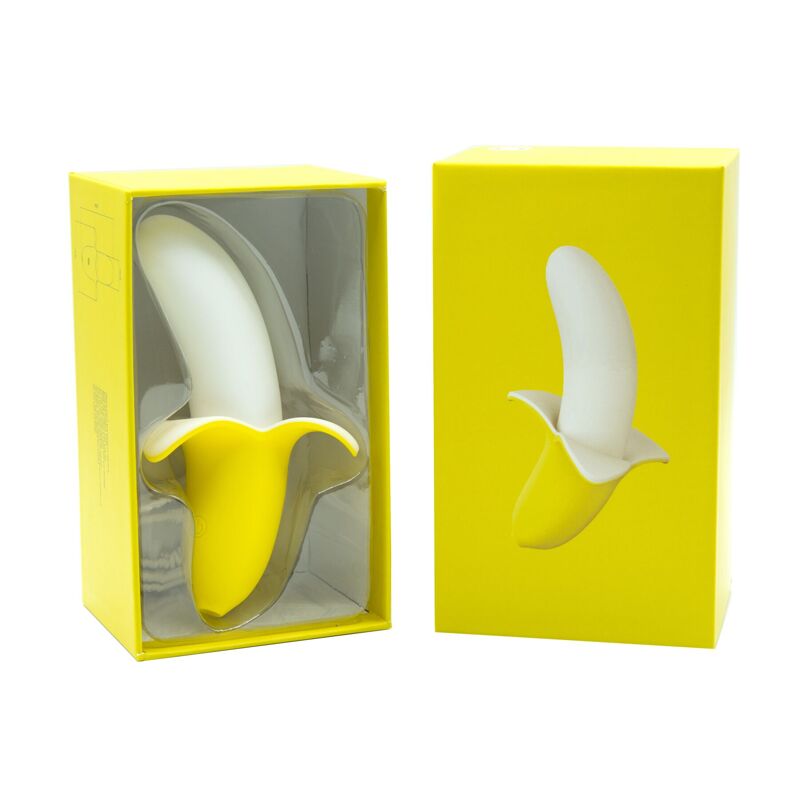 Вибратор Banana Bliss Mini Silicone Vibrator, 10 режимов вибрации, водонепроницаемый