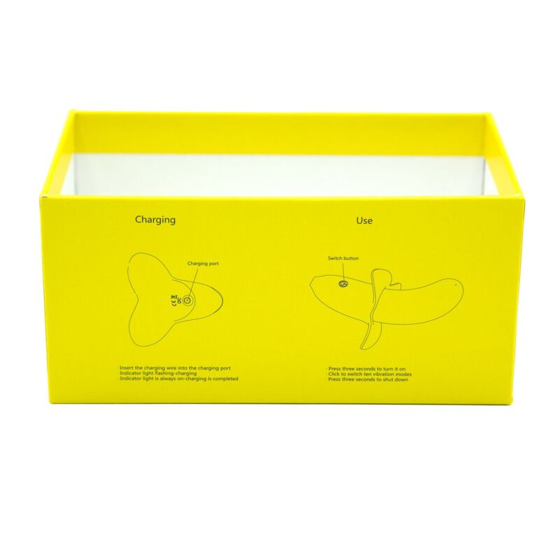 Вибратор Banana Bliss Mini Silicone Vibrator, 10 режимов вибрации, водонепроницаемый