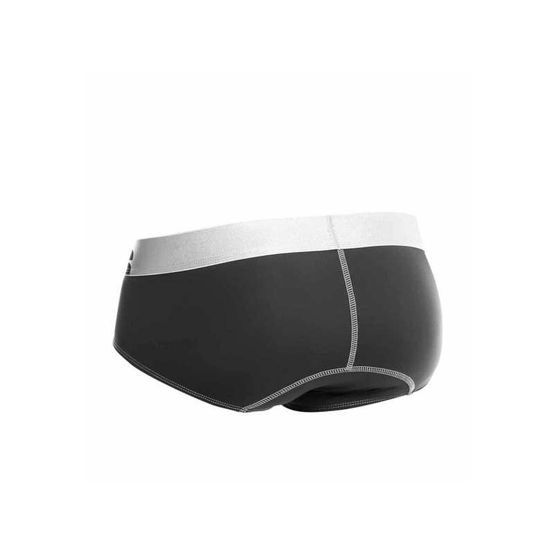 Мужские трусы MaleBasics Microfiber Brief из микрофибры, черные, S