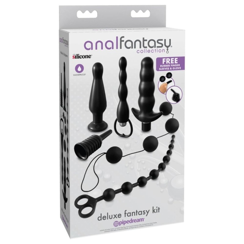 Набор анальных игрушек Pipedream Anal Fantasy черный