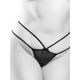 Набор для прелюдии Pipedream Hookup Panties трусики (XL-XXL) и игрушки с пулей, 5 предметов, черный