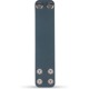 Эрекционное кольцо в форме ремешка Boners Ball Strap синее, L