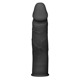 Насадка реалистичная удлиняющая EasyToys the Extender Sleeve 100% силикон, черная
