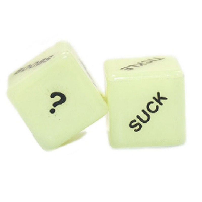 Кубики для секса EasyToys Glow in the Dark Dice светятся в темноте