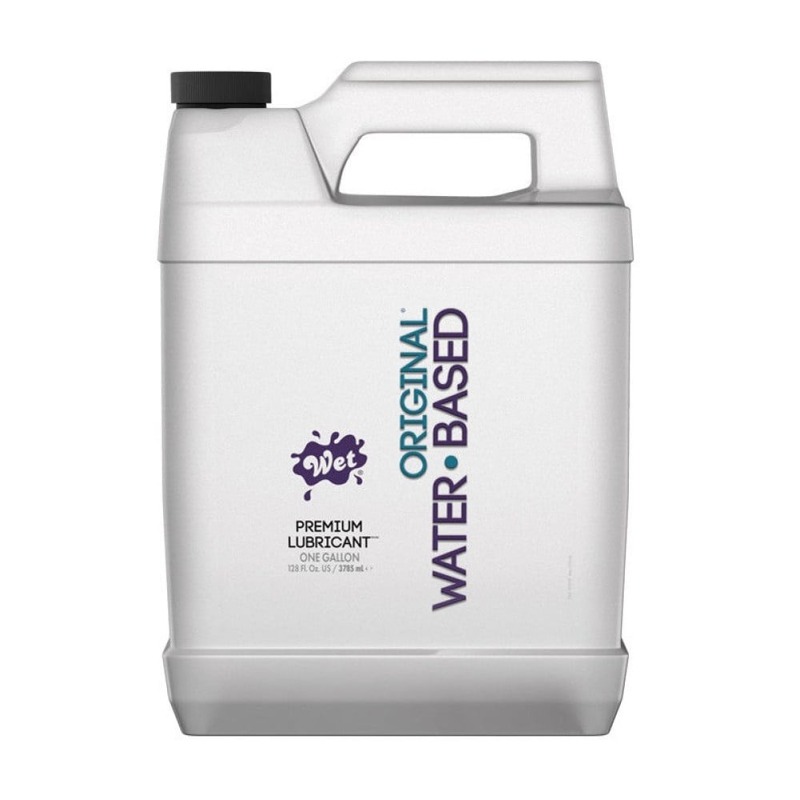 Лубрикант универсальный WET Original One Gallon на водной основе, 3785 мл (с дозатором)