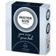 Распродажа!!! Презервативы Mister Size - pure feel - 69 (3 condoms) (срок 04.2026)
