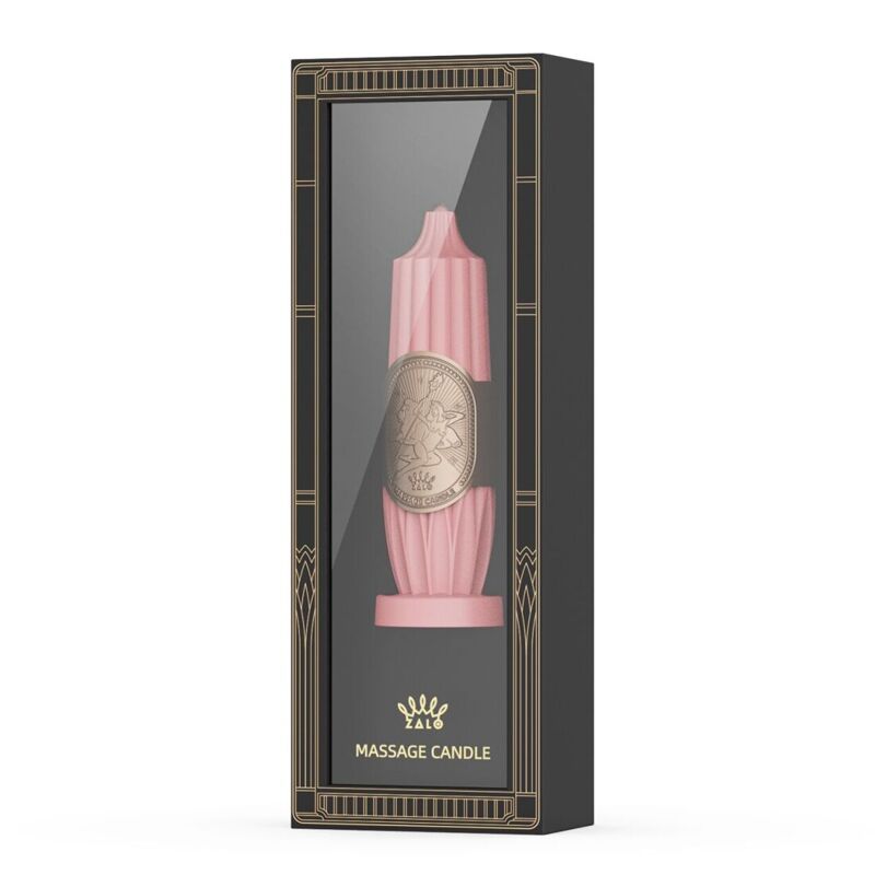 Распродажа!!! Роскошная массажная свеча Zalo Massage Candle Pink (срок 14.04.2026)