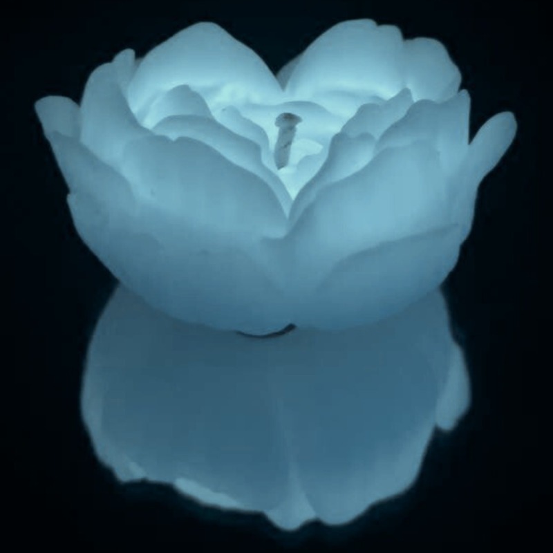 Свеча люминисцентная низкотемпературная GlowKink белая, М