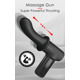 Вибромассажер пистолет Dj Doctor Massage Gun черный, 12.1 х 3.8 см