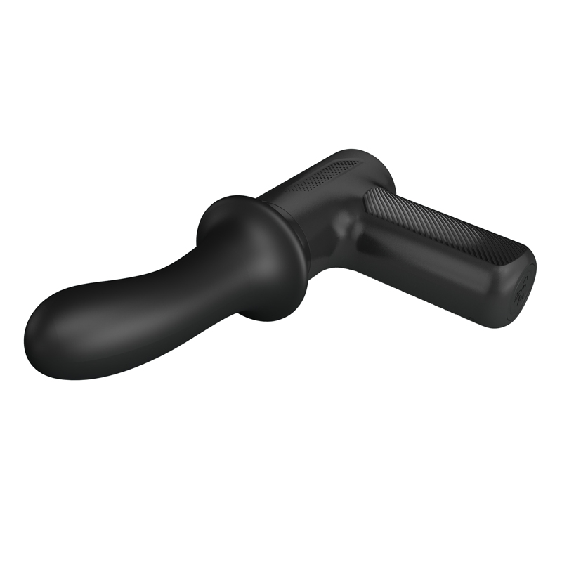 Вибромассажер пистолет Dj Doctor Massage Gun черный, 12.1 х 3.8 см