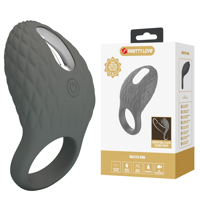 Ерекційне віброкільце PRETTY LOVE Master Ring Helious сіре, 8.6 х 4.6 см Ерекційне віброкільце PRETTY LOVE Master Ring Helious сіре, 8.6 х 4.6 см
