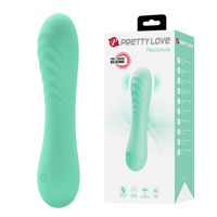 Вибратор PRETTY LOVE Alexisrose, зеленый, 15 х 3.1 см