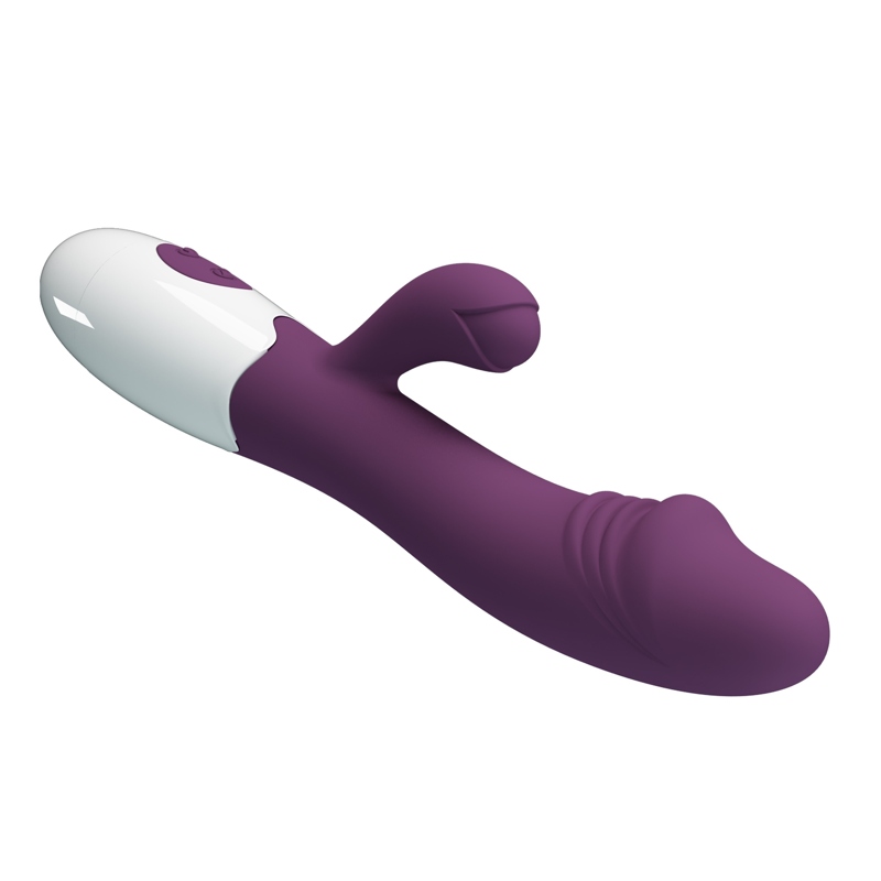 Вибратор-кролик для точки G PRETTY LOVE SNAPPY фиолетовый, 19 х 3.2 см